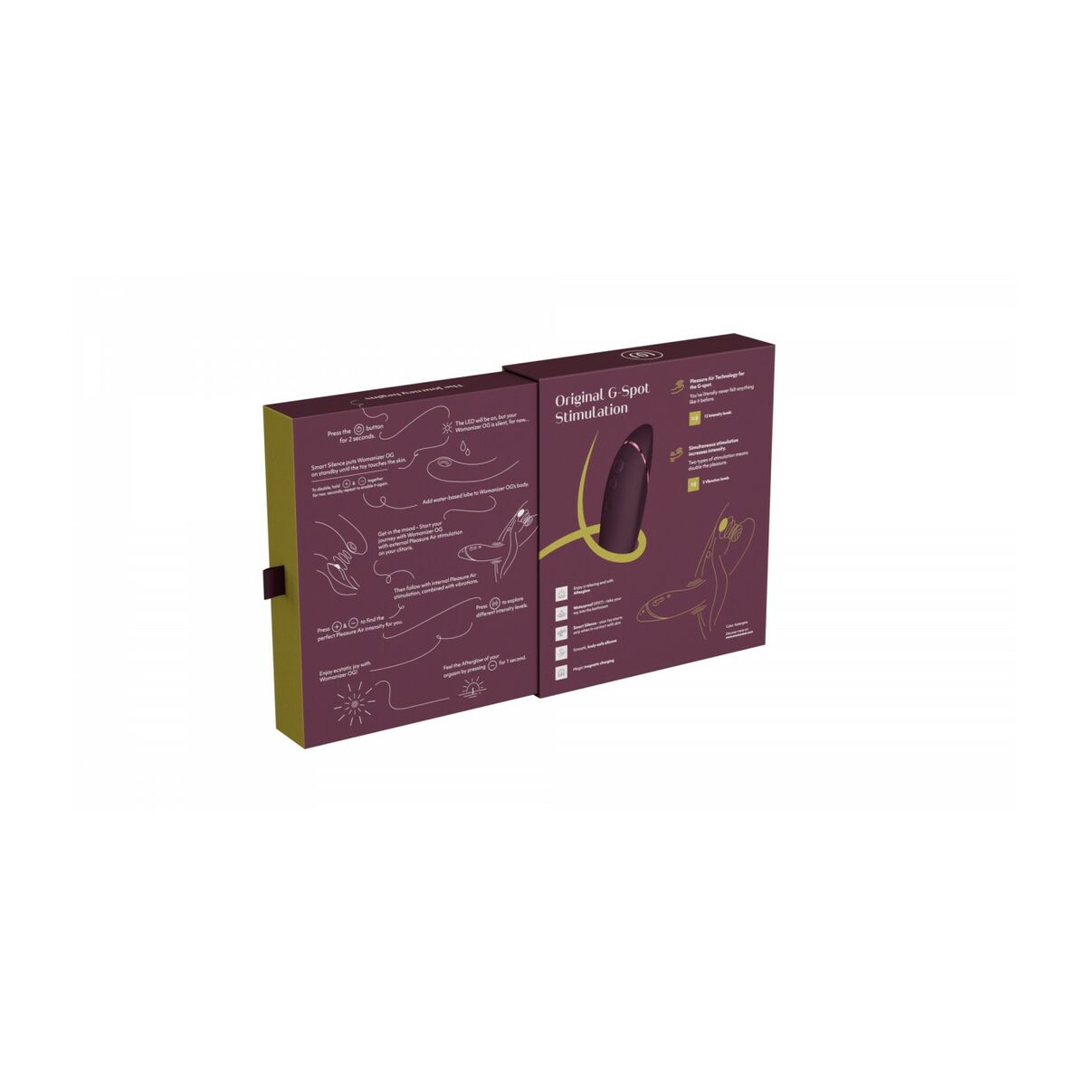 Vibrator Womanizer WOM170-AUBERGINE